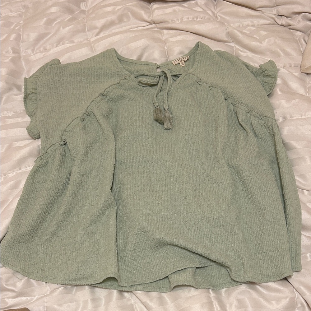 Hayden Girls Mint Green girls top